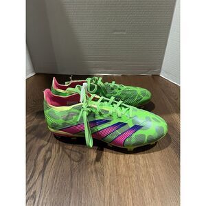 Adidas Men’s Predator League FG Gen Pre Cleats Size 7.5 Green/ Black |ID0701|